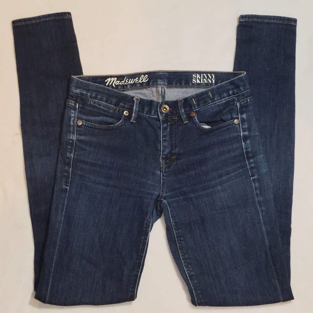 Madewell skinny skinny jean medium wash